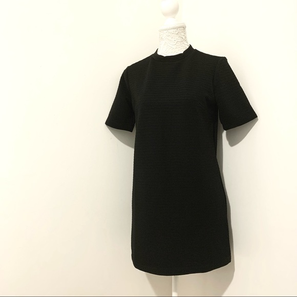 FOREVER 21 Textured Ribbed Little Black Dress NWT - Picture 3 of 10
